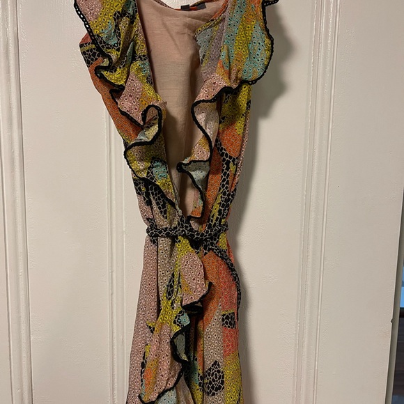 Kathryn wrap midi dress, Anthropolgie - Picture 4 of 6